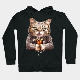 CAT & SOFT DRINK Hoodie